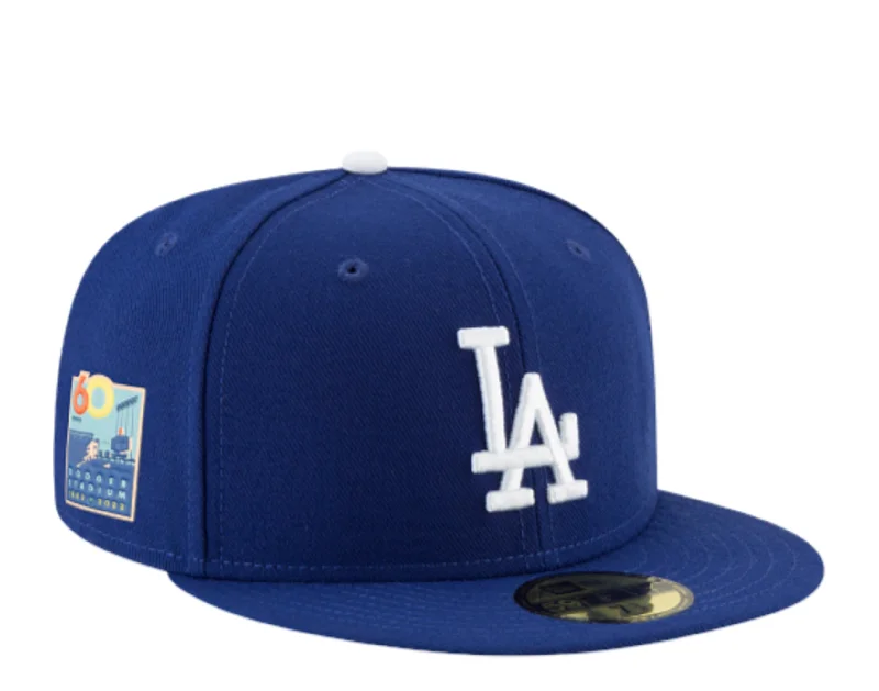 New Era 59Fifty MLB LA Dodgers 60th Anniversary AC Road Fitted Hat 60292421