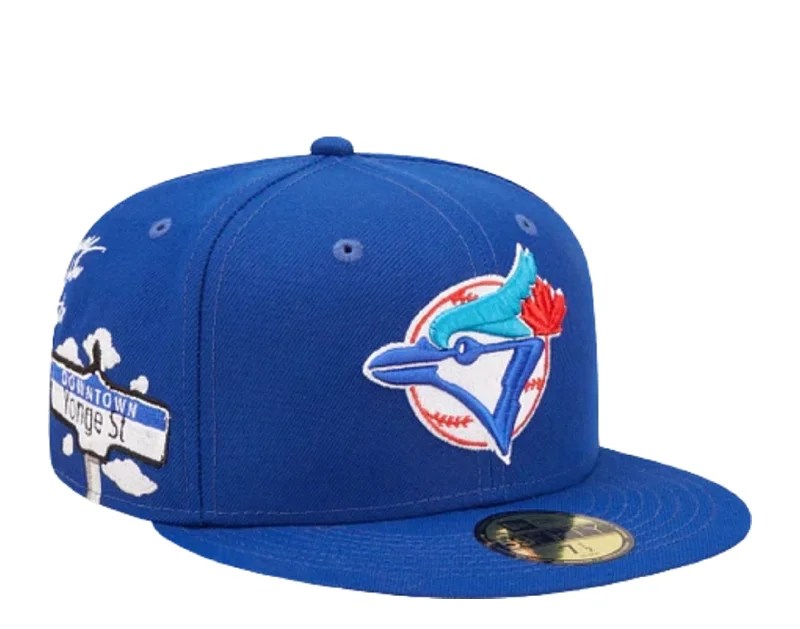 New Era 59Fifty MLB Toronto Blue Jays Cloud Icon Blue Fitted Hat 60243740