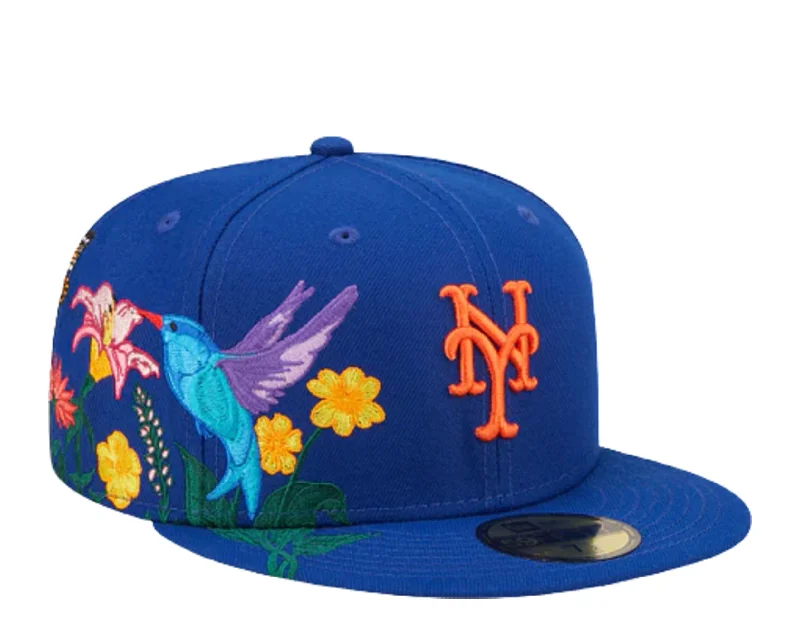 New Era 59Fifty MLB New York Mets Blooming Fitted Grey Bottom 60243435