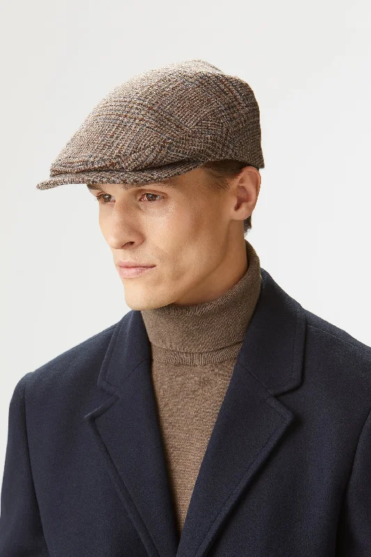 Drifter Glen Check Flat Cap