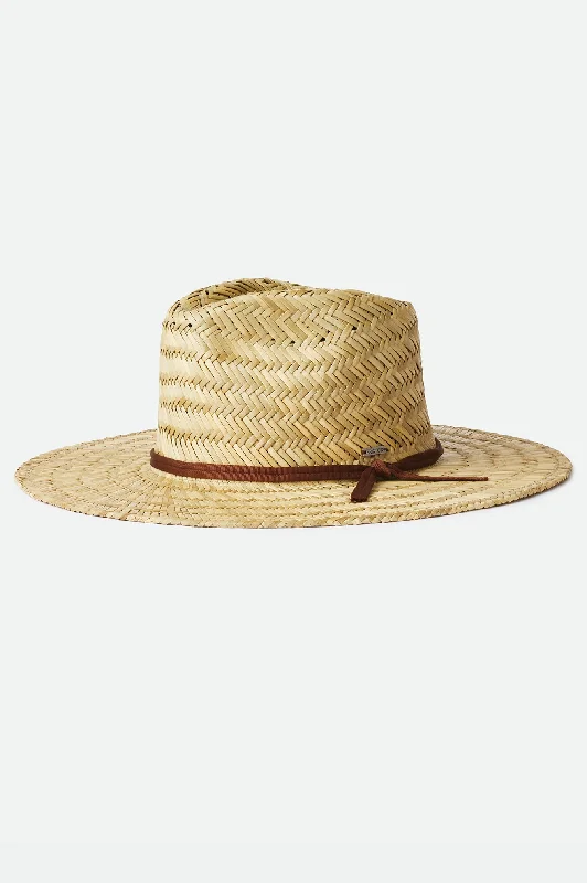 Cohen Straw Cowboy Hat - Dark Tan