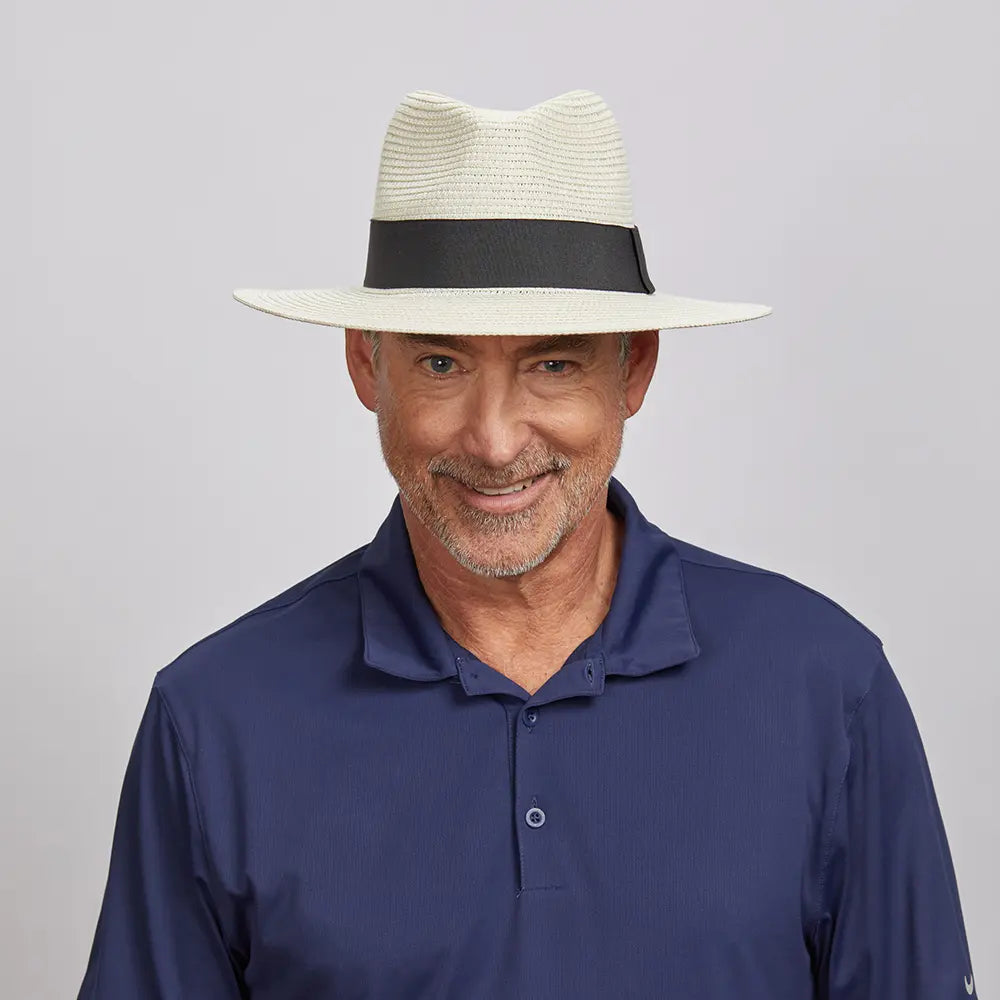 Afternoon | Mens Fedora Straw Hat