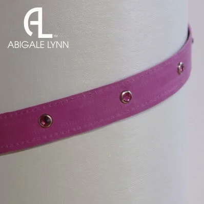 Abigale Lynn Visor Band - Fuchsia Solid