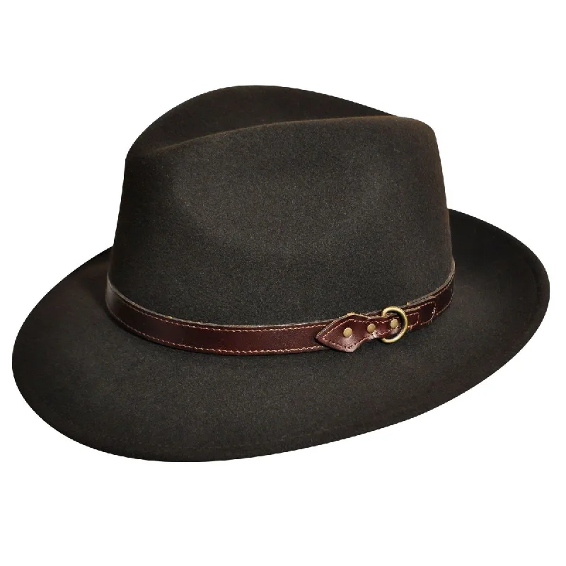 Country Gentleman Dunmore Wool Felt Fedora Hat