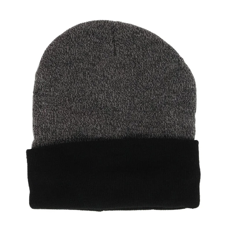 Men's Two-Toned Fleece Lined Winter Hat