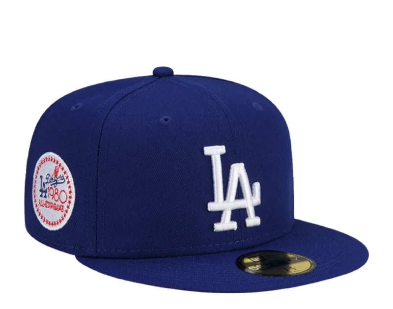 New Era 59Fifty MLB Los Angeles Dodgers 1988 WS Patch Up Fitted Hat 60188240