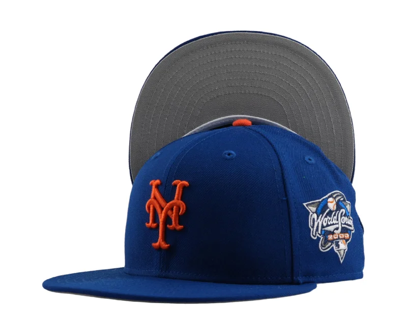 New Era New York Mets 2000 World Series 59FIFTY Fitted Grey UV 70067461