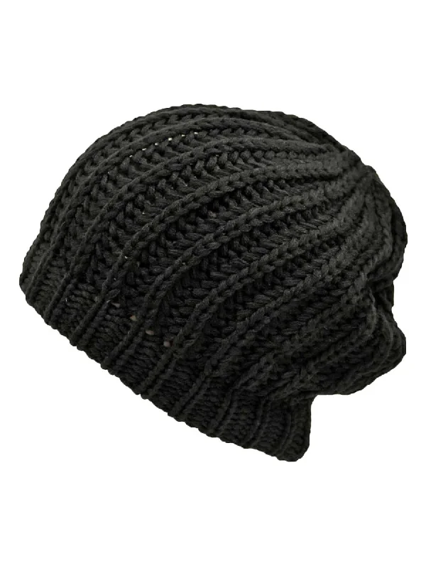 Chunky Knit Tight Beanie Cap Hat