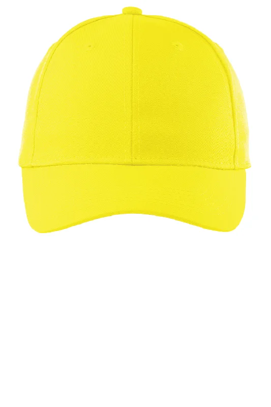 Port Authority Mens Adjustable Hat - Safety Yellow