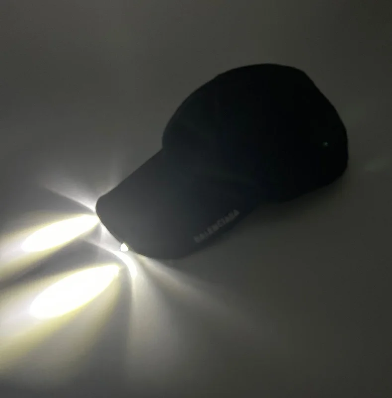 Balenciaga Berretto LED Light Hat - Black