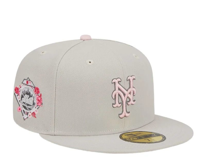 New Era New York Mets Mother's Day 2023 59FIFTY Fitted 60355751 - Grey/Pink