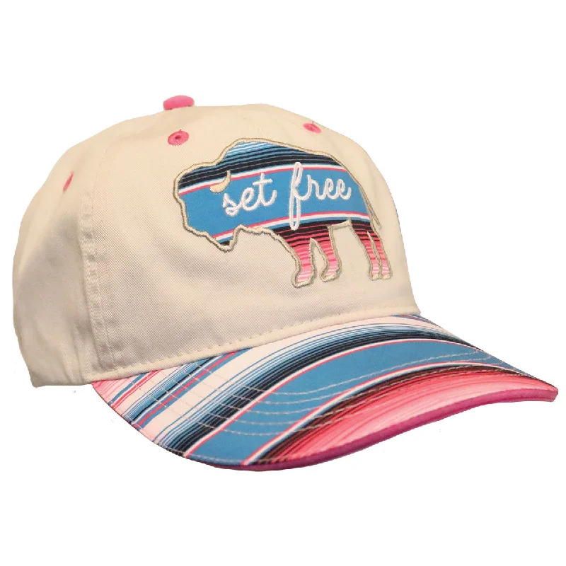 Cherished Girl Womens Cap Set Free Bison