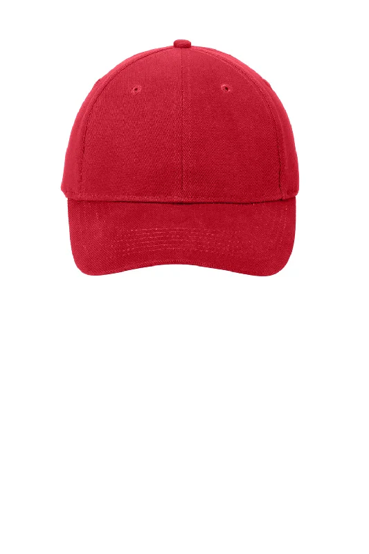 Port & Company Mens Adjustable Hat - Red