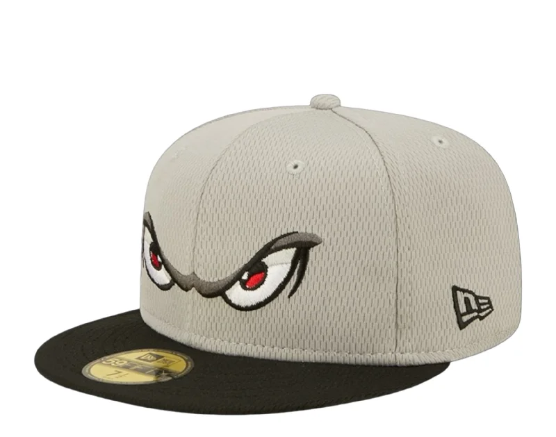 New Era Lake Elsinore Storm Authentic Collection 59FIFTY Fitted 60237519 Grey