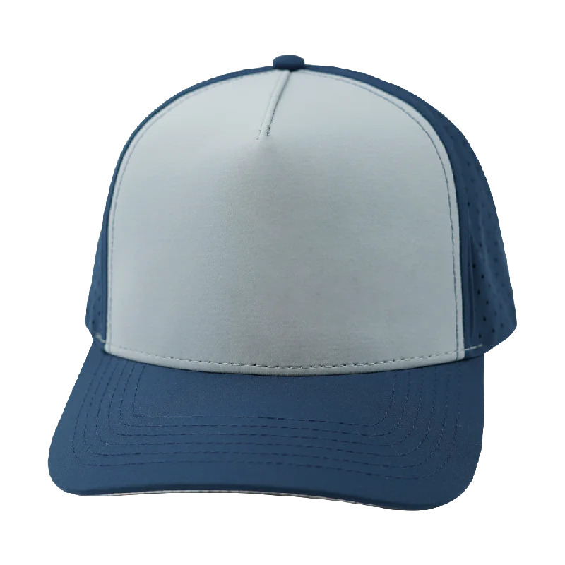 Blank - 5 Panel - Structured - Dark Blue / Gray Blue (Unisex)