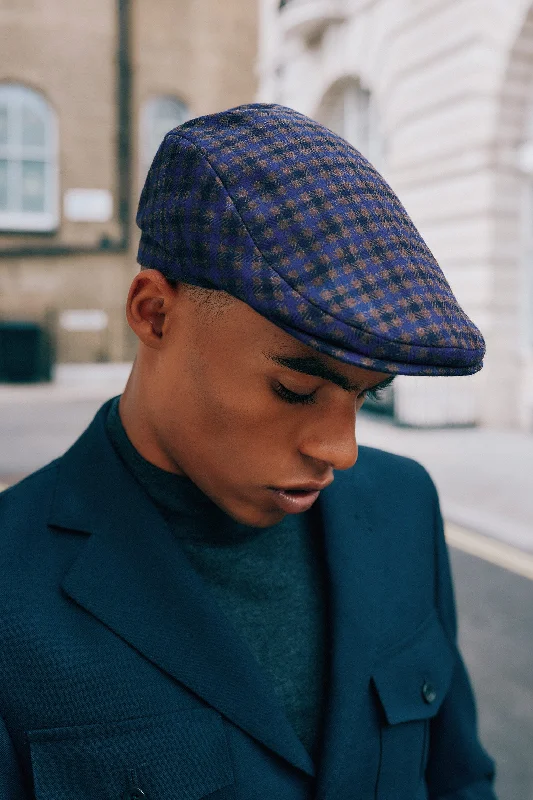 Grosvenor Check Flat Cap