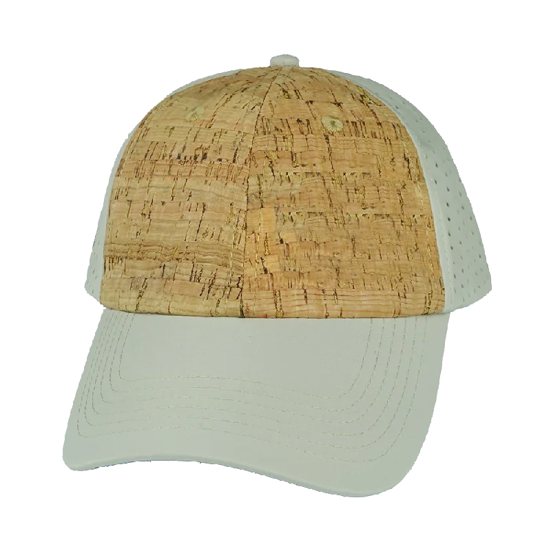 Blank - 6 Panel - Unstructured - Cork - Gray (Unisex)