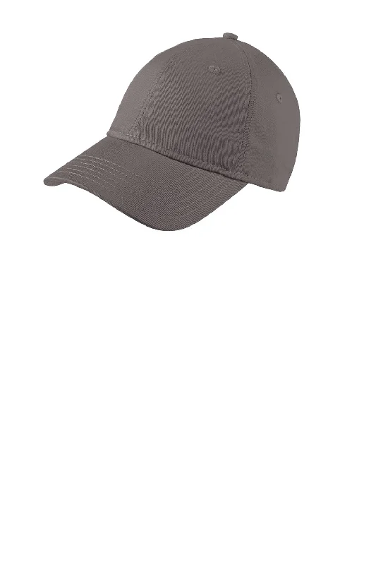 New Era Mens Adjustable Hat - Graphite Grey