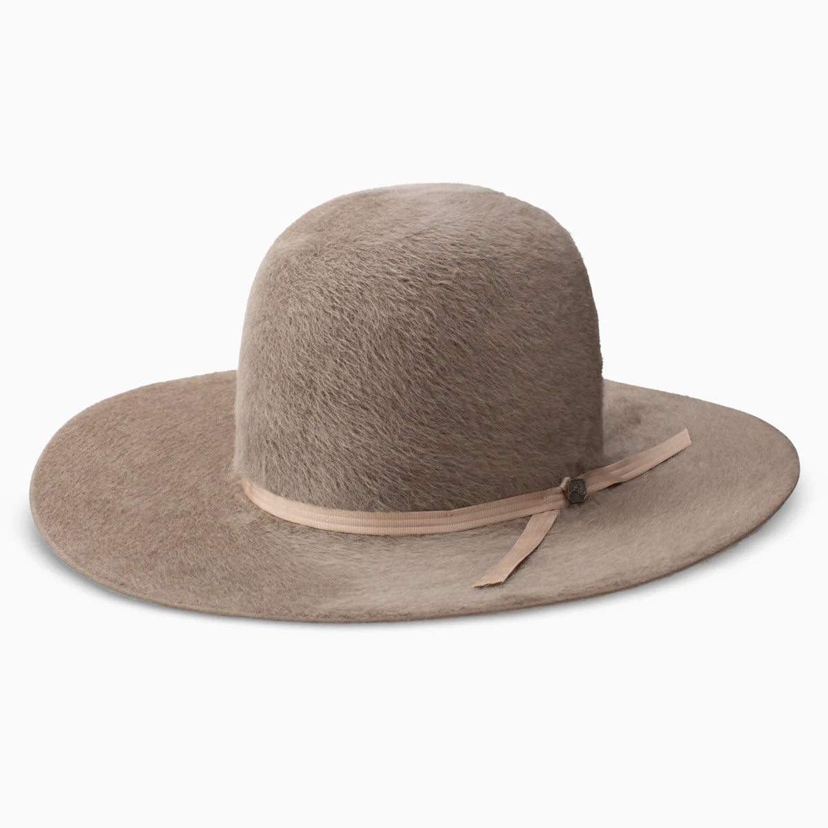 Resistol Kodiak 8X Open Crown Felt Hat in Stone