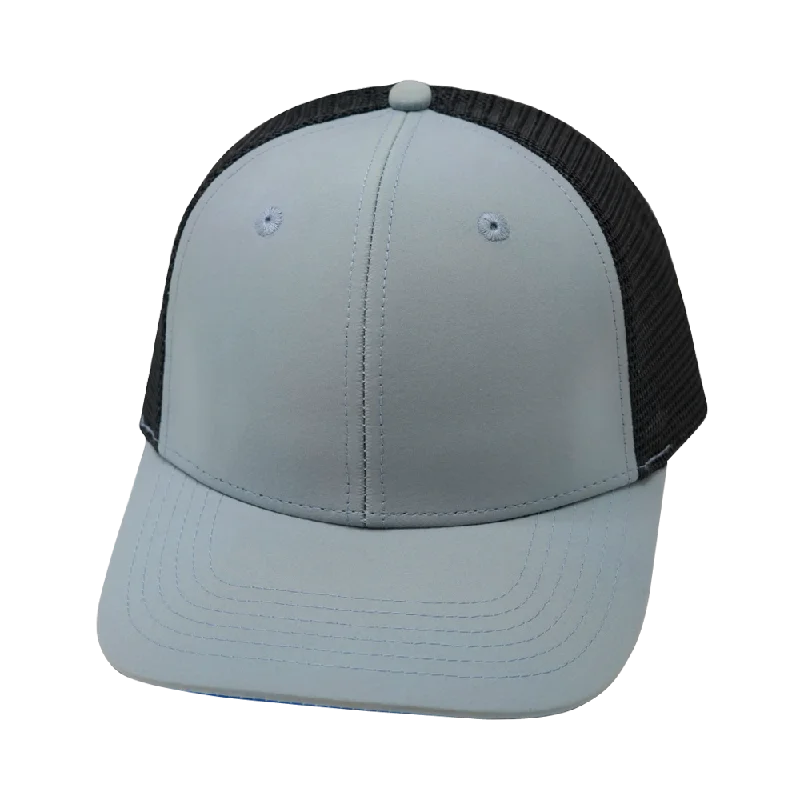 Blank - 6 Panel - Gray / Black (Unisex)