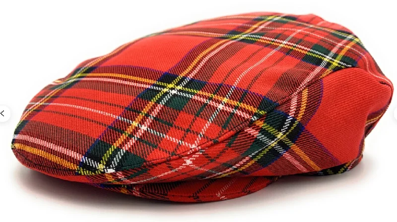 Linney Authentic Tartan Country Cap - Royal Stewart