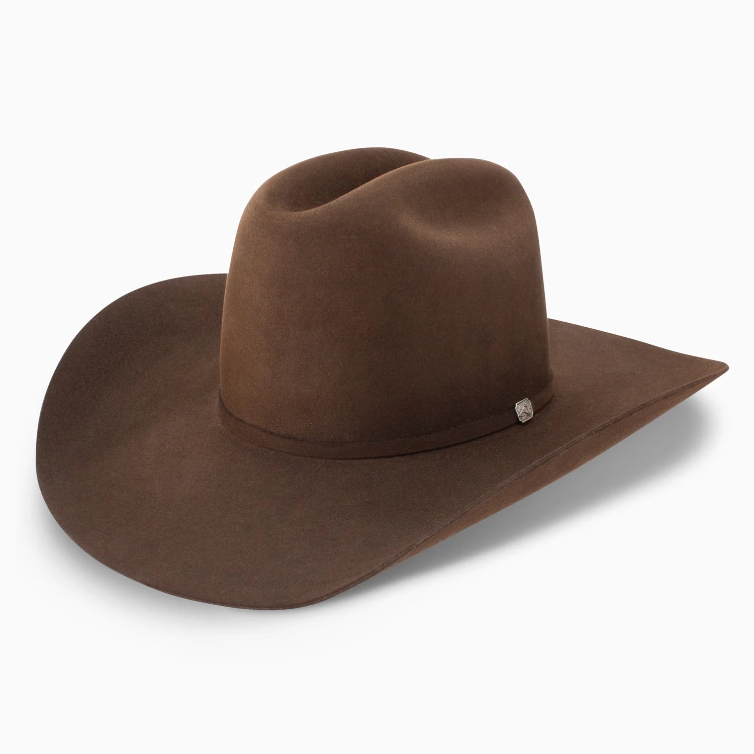 Resistol 10X Chute Boss Fur Felt Hat in Chocolate