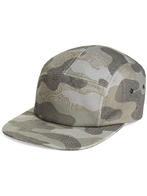 Mens Paisley Camo Ball Cap