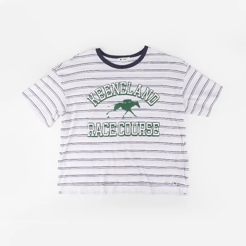 '47 Brand Keeneland Women's On The Line Stripe Tee