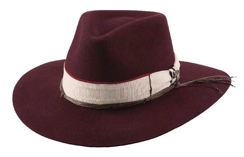 Brittoli Carte Blanche Wool Felt Wide Brim Fedora