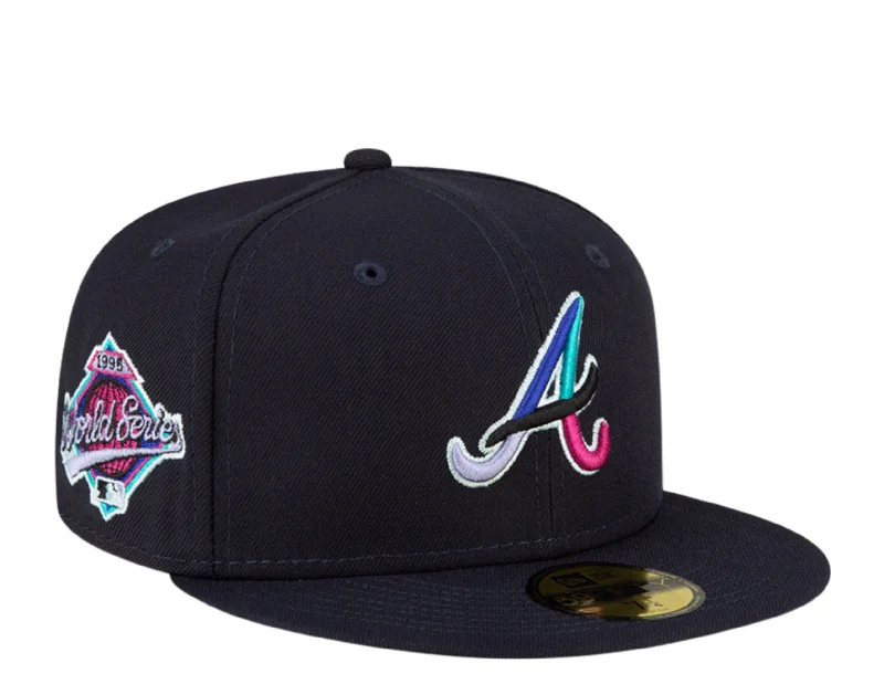 New Era Atlanta Braves Polar Lights 59FIFTY Fitted Teal UV 60296487