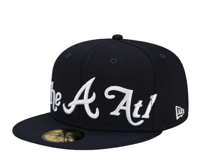 New Era 59Fifty MLB Atlanta Braves City Nicknames Fitted Hat 60185160