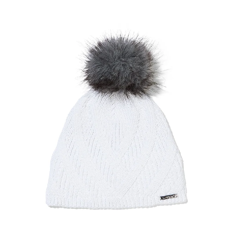 Womens Royal Pom - White