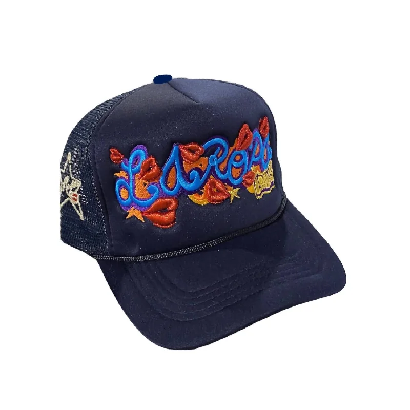 Men's Store Front Trucker Hat In Navy