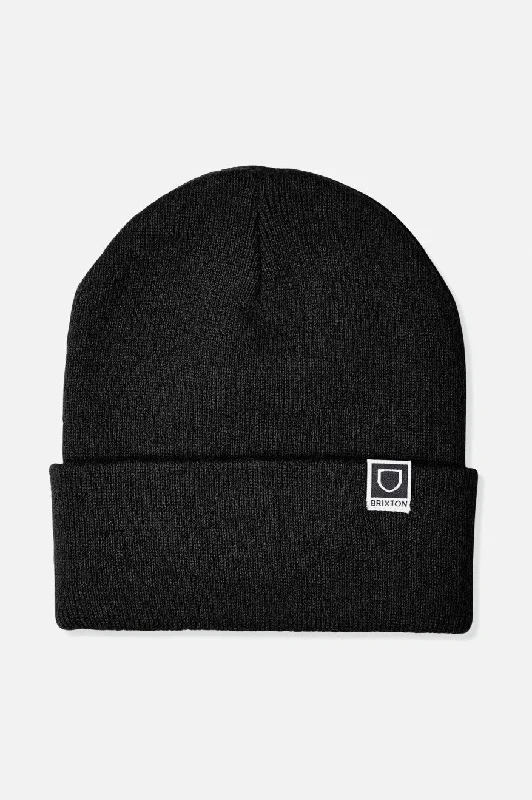 Harbor Beta Watch Cap Beanie - Black