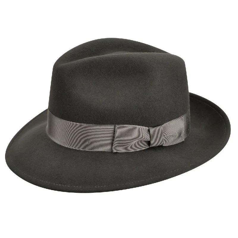 Country Gentleman Frederick Wool Felt Fedora Hat