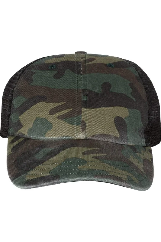 Richardson Washed Printed Trucker Cap