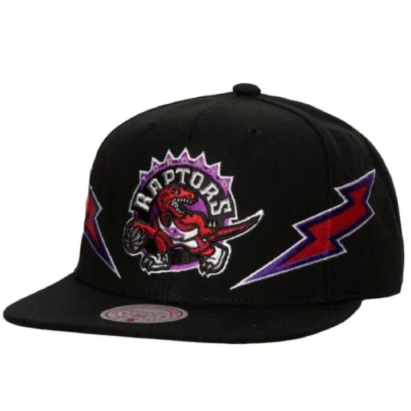 Men's Nba Toronto Raptors Double Trouble Hwc Snapback Hat In Black