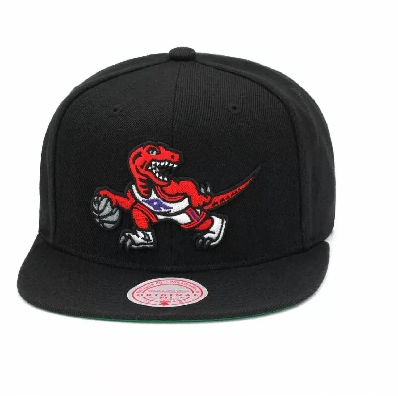 Men's Nba Hwc Toronto Raptors Core Basic Snapback Cap In Black