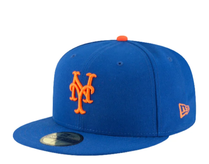 New Era 59Fifty MLB New York Mets Authentic Blue Fitted Hat 70360938