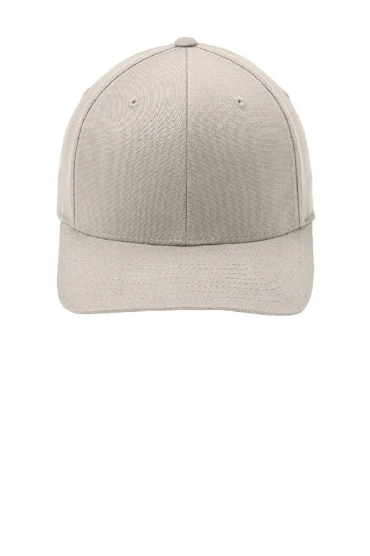 Port Authority Mens Stretch Fit Hat - Stone