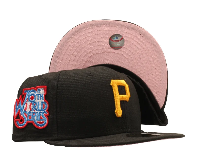 New Era 59Fifty MLB Pittsburgh Pirates 1979 World Series Fitted W/ Pink Bottom