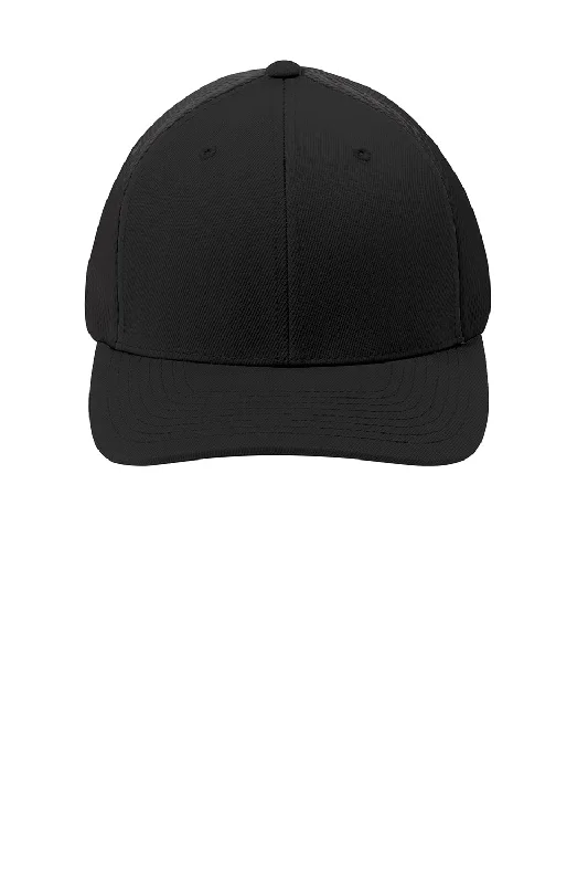 Sport-Tek Mens Stretch Fit Hat - Black