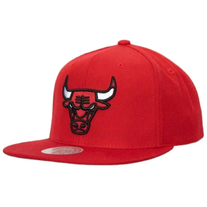 Men's Nba Chicago Bulls Team Ground 2.0 Snapback Cap In Red