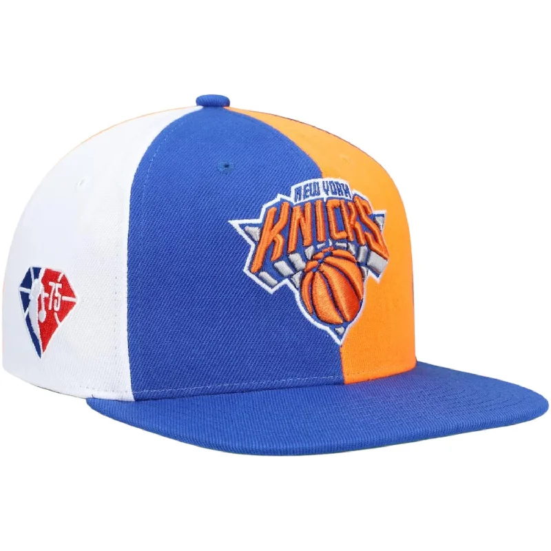 Men's Nba What The New York Knicks Snapback Hat In Royal