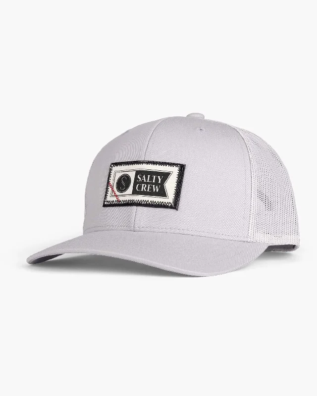 Topstitch Retro Trucker - Silver