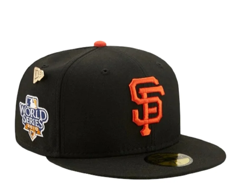 New Era 59Fifty MLB San Fran. Giants 2010 Logo History Black Fitted 60244539