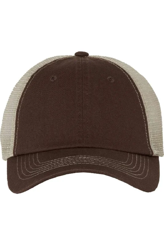 Sportsman Contrast-Stitch Mesh-Back Cap