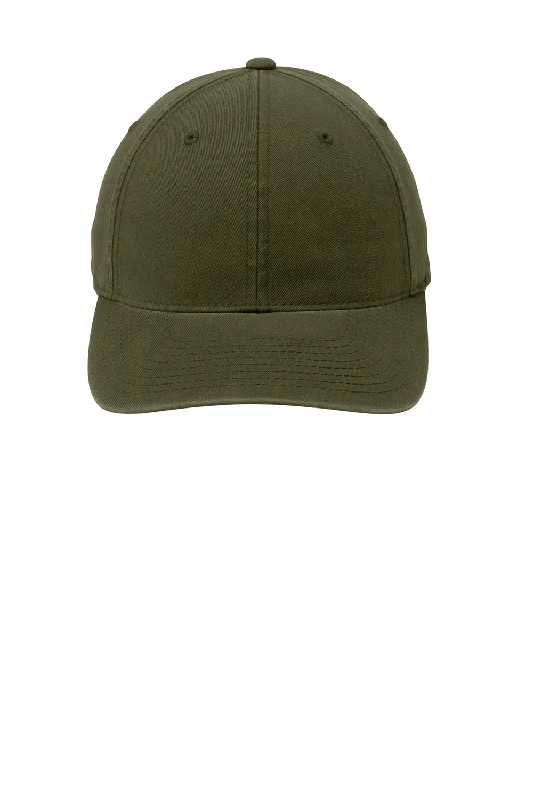 Port Authority Mens Stretch Fit Hat - Loden