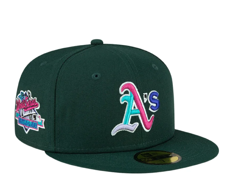 New Era Oakland Athletics Polar Lights 59FIFTY Fitted purple UV 60296486