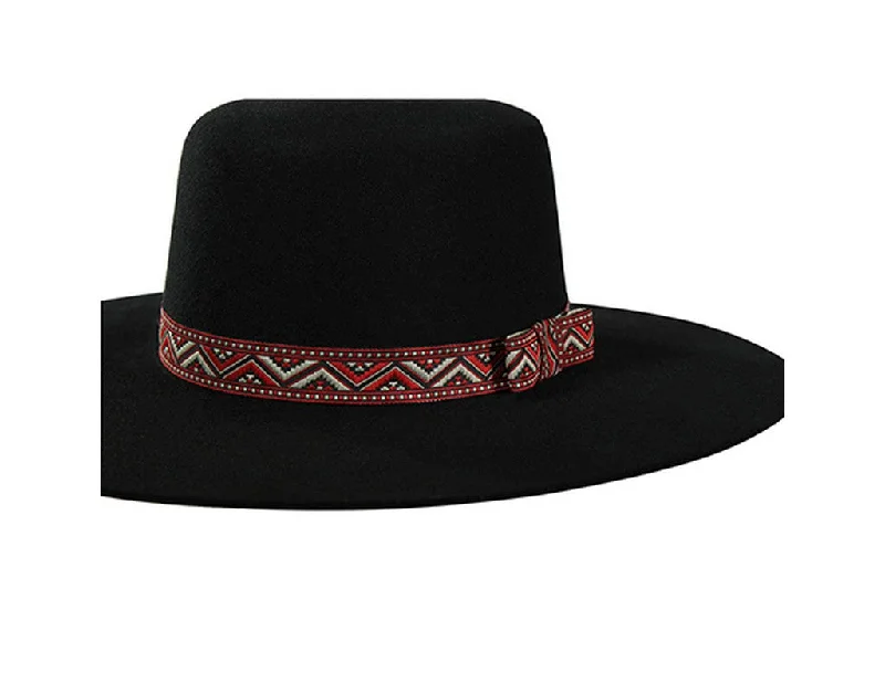 Twister Southwest Triangular Pattern Ribbon Hat Band